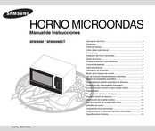 Samsung MW89MST Manual De Instrucciones