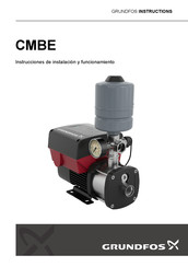 Grundfos CMBE Serie Instrucciones De Instalación Y Funcionamiento