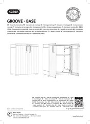 Keter GROOVE BASE Instrucciones De Montaje