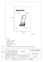 GreenWorks DHA103 Manual Del Operador