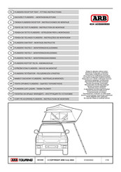 ARB Touring 803300 Instrucciones De Montaje