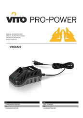 VITO PRO-POWER VIBCCR20 Manual De Instrucciones