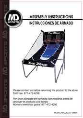 MD SPORTS 58400 Instrucciones De Armado