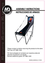 MD SPORTS 57001 Instrucciones De Armado