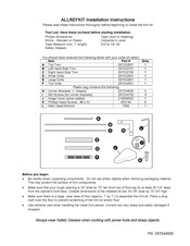 Frigidaire ALLREFKIT Instrucciones De Instalación