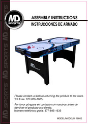 MD SPORTS 16602 Instrucciones De Armado