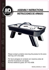 MD SPORTS 18402 Instrucciones De Armado