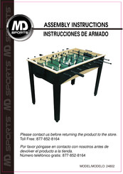 MD SPORTS 24802 Instrucciones De Armado