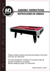 MD SPORTS 39004 Instrucciones De Armado