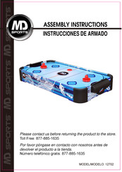 MD SPORTS 12702 Instrucciones De Armado