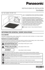 Panasonic RG-R811HA Instrucciones De Instalación