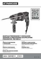 Parkside PBH 800 A1 Traduccion Del Manual De Instrucciones Originale