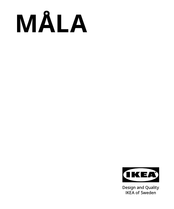 IKEA MÅLA Guia De Inicio Rapido