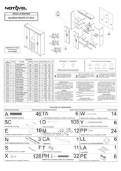 Notável Móveis NT 5015 Manual De Montagem