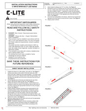 C-LITE C-WR-A-WW4-SCCT LED Serie Instrucciones De Instalación