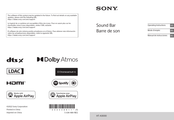 Sony HT-A3000 Manual De Instrucciones