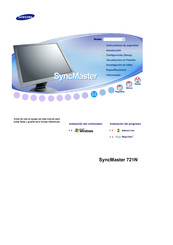 Samsung SyncMaster 721N Manual De Instrucciones