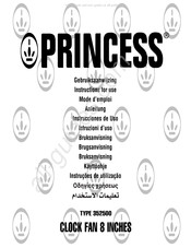 Princess 352500 Instrucciones De Uso