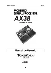 Korg TONEWORKS AX3B Manual De Usuario