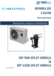 MICROWELL HP 1200 SPLIT OMEGA Manual De Usuario E Instalacion