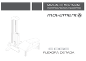 Movement EDGE FLEXORA DEITADA Manual De Montagem