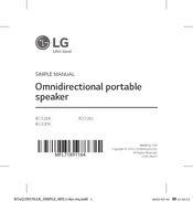 LG XO3QBK Manual De Instrucciones