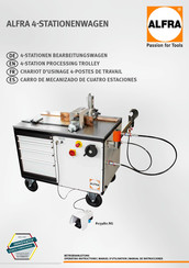 ALFRA 4-Stationenwagen Manual De Instrucciones