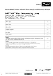 Danfoss OPTYMA Plus OP-MPXM034MLP00E Instrucciones