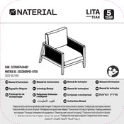 Naterial LITA TEAK 2023R09P01-0730 Manual De Instrucciones