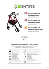 identités Rollator Neo XL Manual De Instrucciones