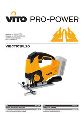 VITO PRO-POWER VIBCTICSFL20 Manual De Instrucciones