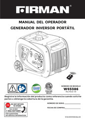 Firman W03386 Manual Del Operador