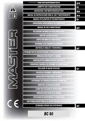 Master BC 60 Manual De Instrucciones Para El Uso Y Mantenimiento