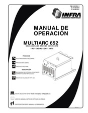 Infra MULTIARC 652 Manual De Instrucciones