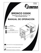 Infra BRONCO 5500K Manual De Operación