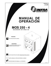 Infra MOS 250-4 Manual De Operación