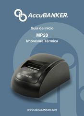 AccuBANKER MP20 Guía De Inicio