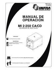 Infra MI 2-350 CA/CD Manual De Operación