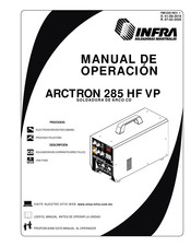 Infra ARCTRON 285 HF VP Manual De Operación