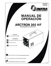 Infra ARCTRON 305 HF Manual De Operación