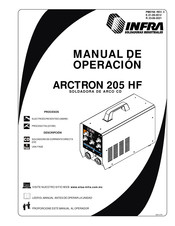 Infra ARCTRON 205 HF Manual De Operación