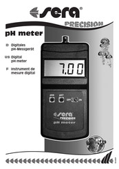 Sera PRECISION pH meter Manual De Instrucciones