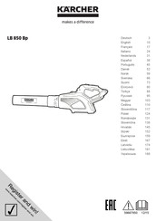 Kärcher LB 850 Bp Manual De Instrucciones