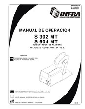 Infra S 302 MT Manual De Operación