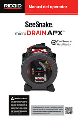 RIDGID SeeSnake microDRAIN APX Manual Del Operador