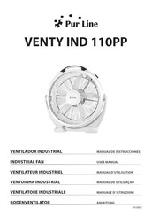 Pur Line VENTY IND 110PP Manual De Instrucciones