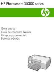 HP Photosmart D5300 Serie Guía Básica