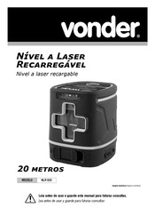 vonder NLR 020 Manual De Instrucciones