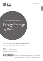 LG ESS Home 8 Manual De Instalación