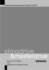 Siemens SIMODRIVE 611 MASTERDRIVES MC Manual De Instrucciones